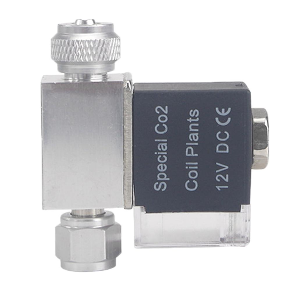 Aquarium Planted Plants - CO2 Value Aquarium Regulator Magnetic Solenoid
