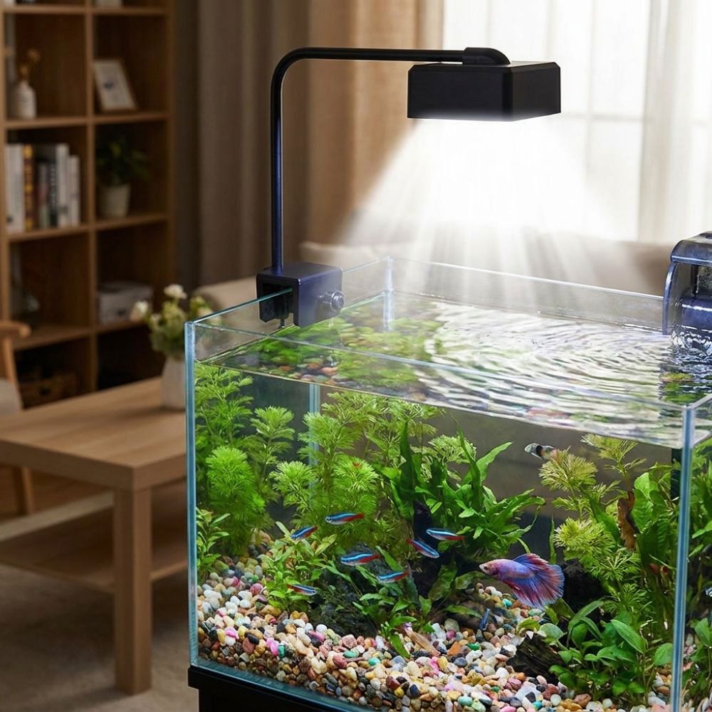 Aquarium Plant Growing - Waterproof LED Aquarium Light Dimmable Eye-friendly