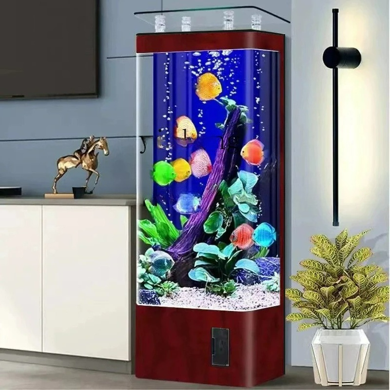 Aquarium Planted Substrate - Living Room Floor-to-ceiling Household Vertical Wall