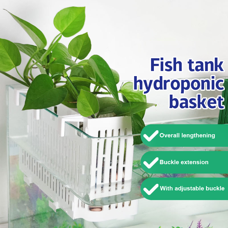 Aquarium Plant In Pot - 【F】Fish Tank Hanging Planter Aquatic Plant