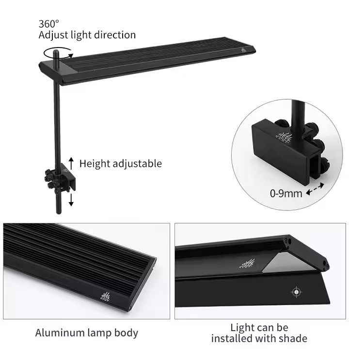 WEEK AQUA S Series RGB+UV Full - Aquarium Plant Growing ulasan dan harga