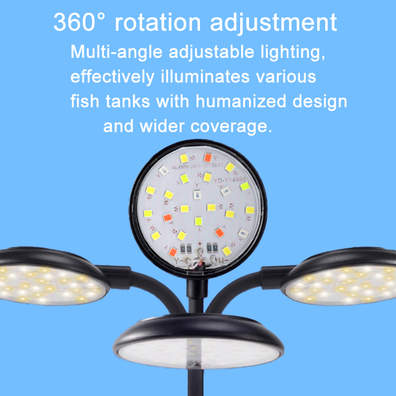 USB Aquarium LED Lamp Fish Tan - Aquarium Plant Light ulasan dan harga