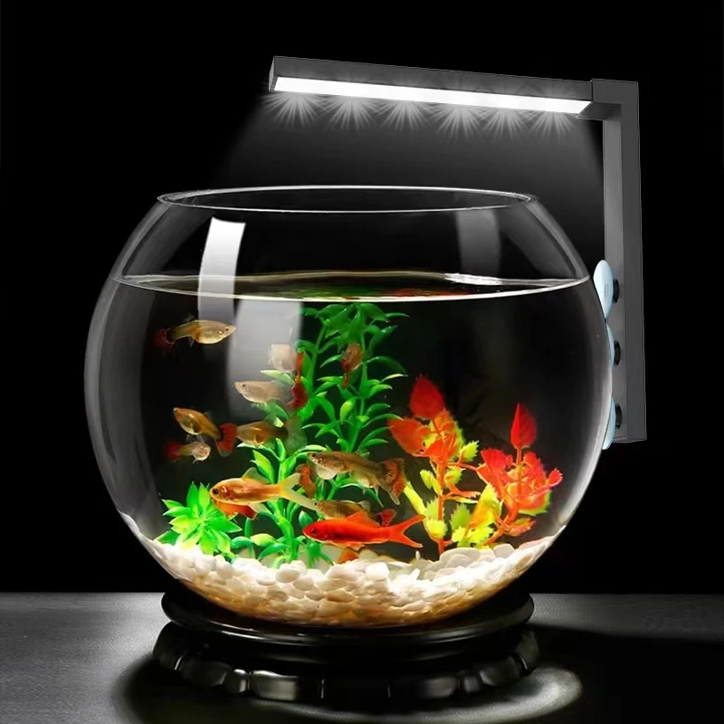 Small fish tank LED lamp fans  - Planted Aquarium Algae ulasan dan harga