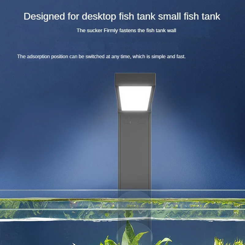 Small fish tank LED lamp fans  - Planted Aquarium Algae ulasan dan harga
