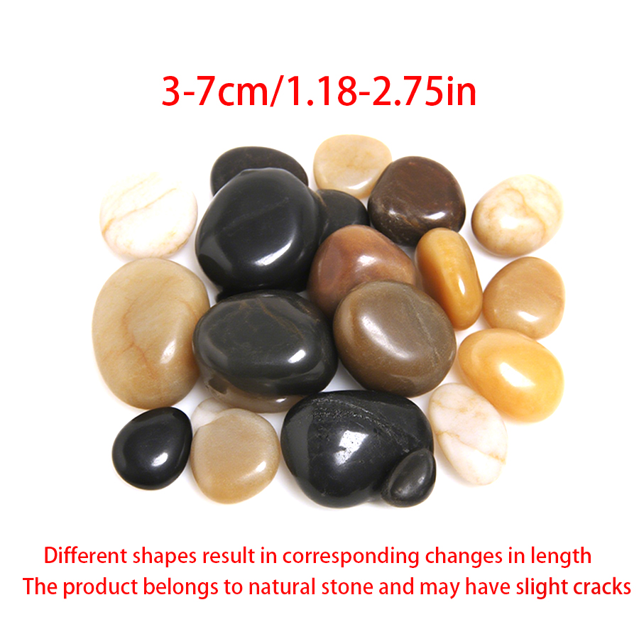 300-700g Smooth River Pebbles, - Aquarium Plant In Pot ulasan dan harga