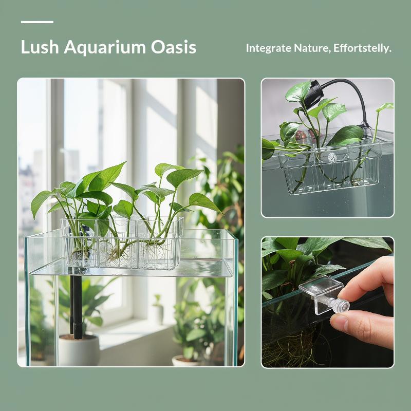Hydroponic Plant Basket Food G - Aquarium Planted Plants ulasan dan harga