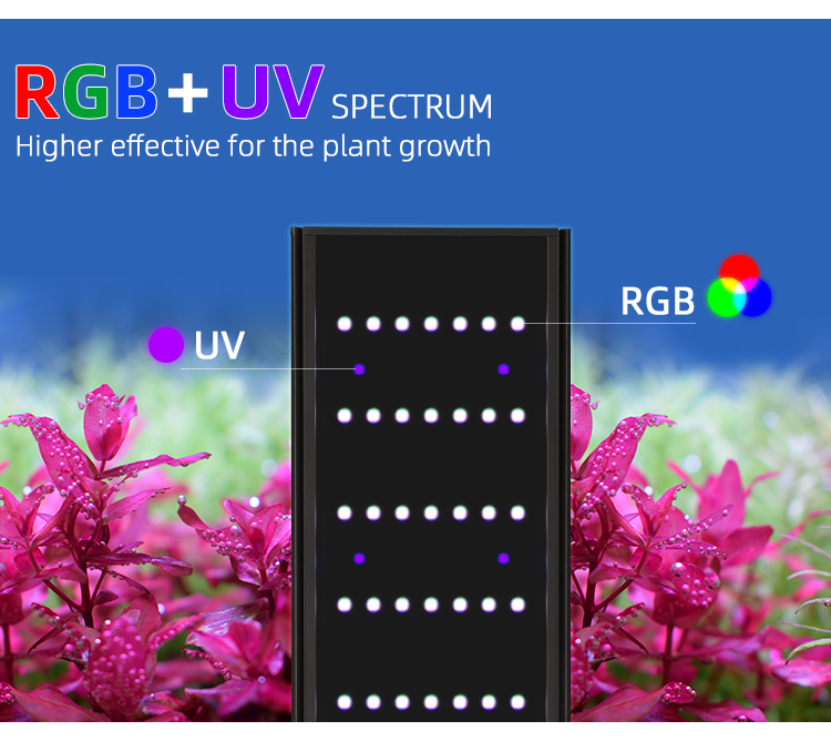 WEEK AQUA L Series APP Control - Aquarium Plant Light ulasan dan harga