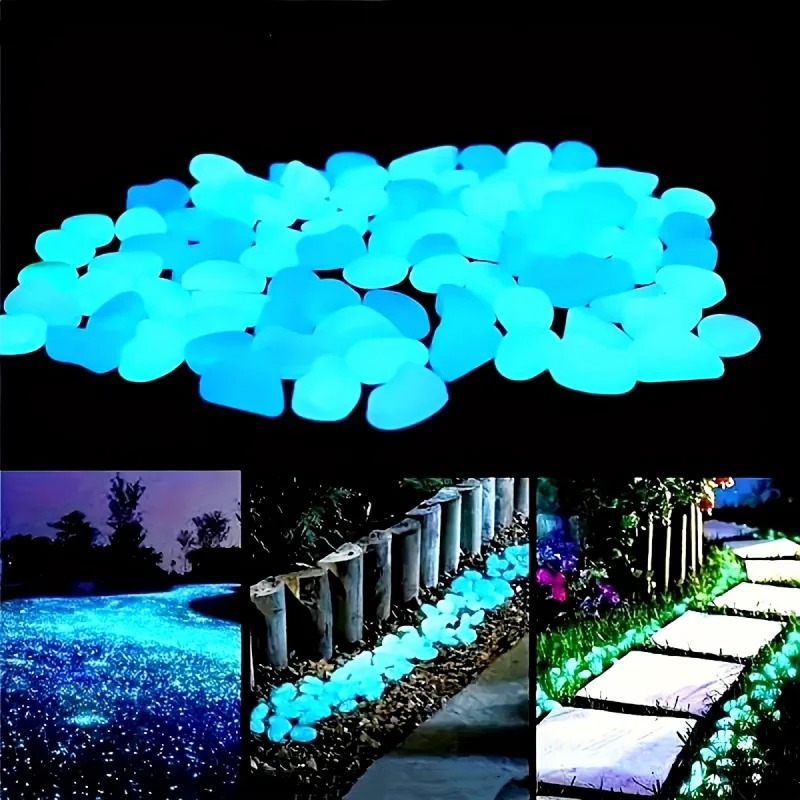 100/300pcs Glow In The Dark Pe - Aquarium Plant In Pot ulasan dan harga