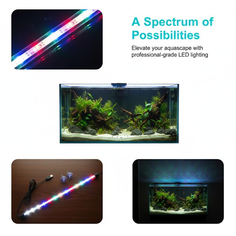 17-47cm USB Waterproof Submers - Aquarium Plant Diseases ulasan dan harga