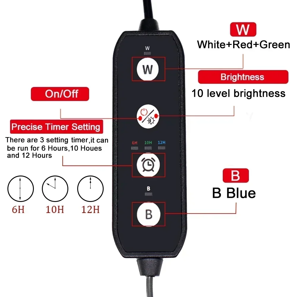 90-260V Aquarium Light LED Wat - Aquarium Plant Diseases ulasan dan harga