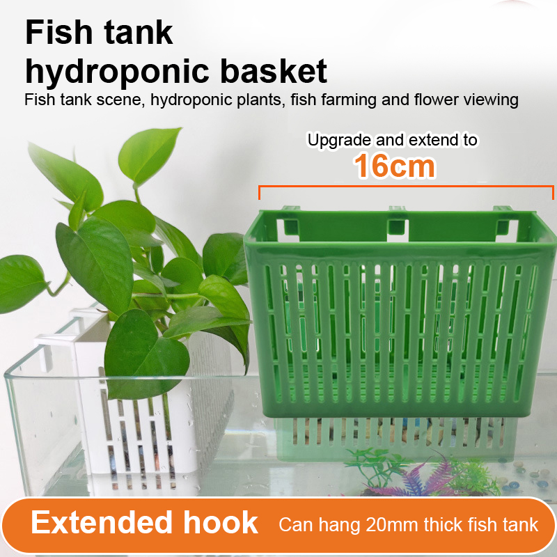 【F】Fish Tank Hanging Planter A - Aquarium Plant In Pot ulasan dan harga